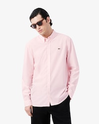 Chemise &agrave; carreaux popeline l&eacute;g&egrave;re regular fit 