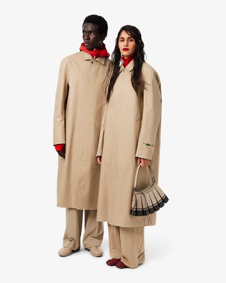 Car-coat imperm&eacute;able Lacoste x Mackintosh