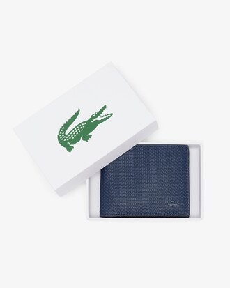 Petit portefeuille Chantaco en cuir piqu&eacute;