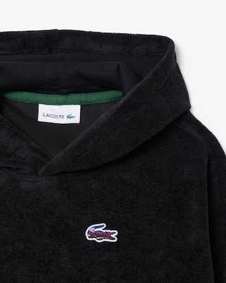 Sweatshirt &agrave; capuche velours