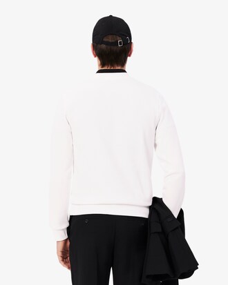 Sweatshirt molleton col rond