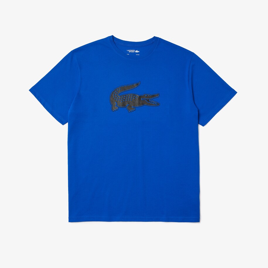 T Shirt Lacoste Sport Respirant Avec Logo Grande Taille Lacoste