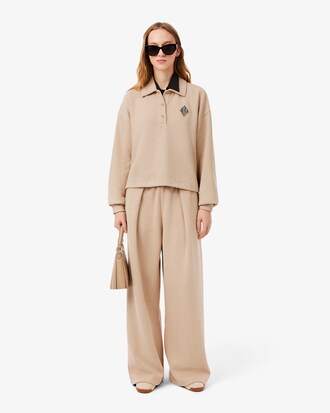 Pantalon de survêtement jambes larges