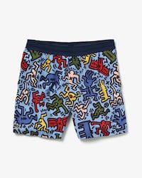 Short de bain imprim&eacute; Collab Keith Haring