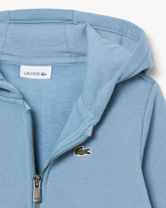 Sweatshirt mixte zipp&eacute; en molleton gratt&eacute;