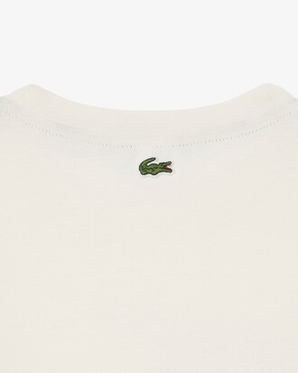 T-shirt coton imprim&eacute; crocodile