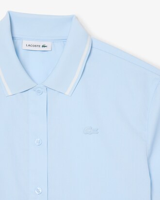 Chemise effet Petit Piqu&eacute; oversize