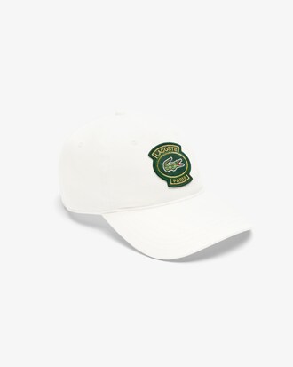 Casquette coton avec badge