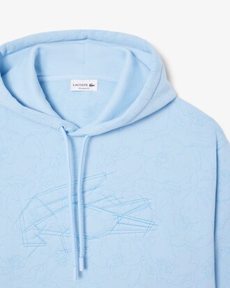 Sweatshirt à capuche relaxed fit imprimé