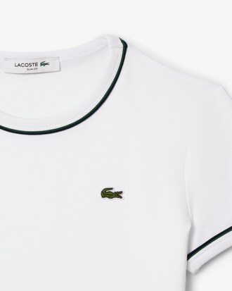 T-shirt jersey liserés contrastants