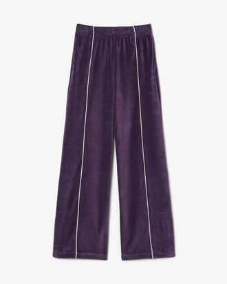 Pantalon de survêtement velours liserés
