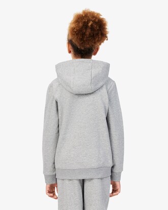 Sweatshirt mixte zipp&eacute; en molleton gratt&eacute;