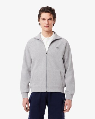 Sweatshirt zippé jersey double face