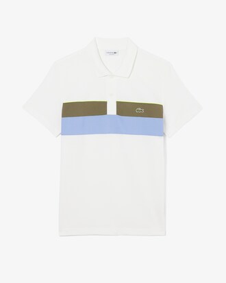 Polo regular fit Petit Piqu&eacute; color-block