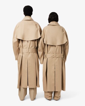 Trench-coat imperm&eacute;able Lacoste x Mackintosh