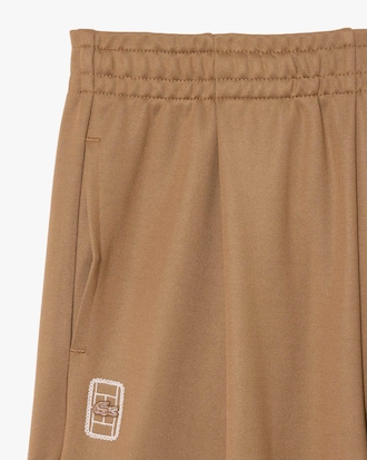 Pantalon de surv&ecirc;tement Piqu&eacute; &agrave; plis