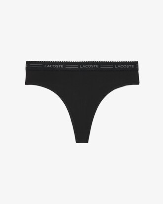 String microfibre ceinture festonn&eacute;e