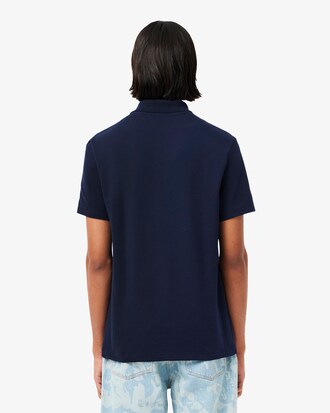 Polo regular fit en coton mélangé