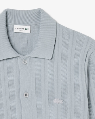 Cardigan col polo c&ocirc;tel&eacute; fluide