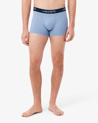 Lot de 3 boxers courts coton stretch