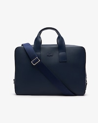 Sac ordinateur Chantaco en cuir piqué mat