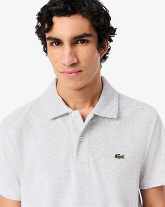 Polo classic fit en tissu éponge