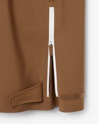 Jupe cargo laine mélangée Défilé