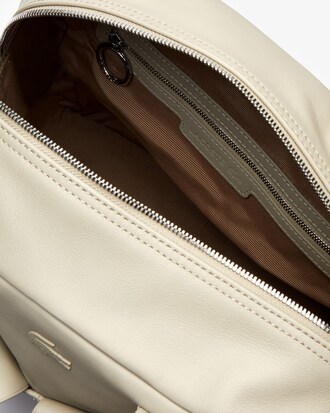 Women's Jane Soft Leather Zip Reporter Bag