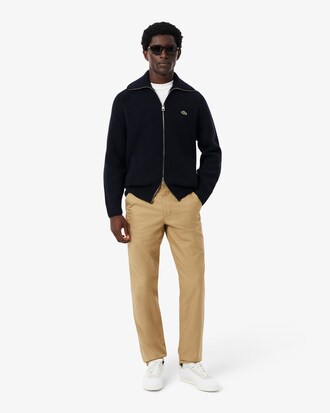 Pantalon chino en coton regular fit