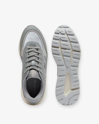 Sneakers Run Set homme en suède