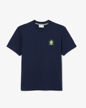 T-shirt badge brodé fabriqué en France