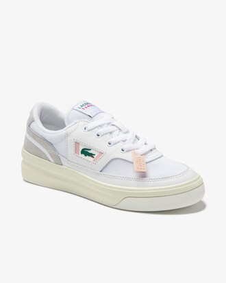Sneakers G80 femme en cuir et daim