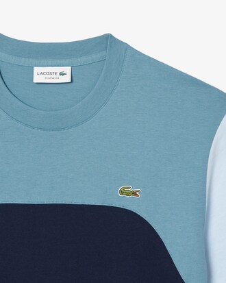 T-shirt color-block jersey de coton