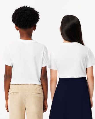 T-shirt coton imprimé losange