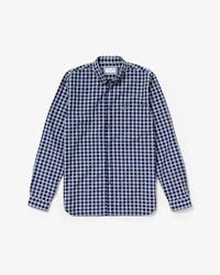 Chemise regular fit en coton &agrave; carreaux avec poche