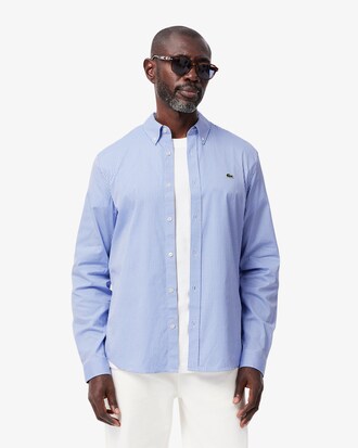 Chemise regular fit coton &agrave; carreaux