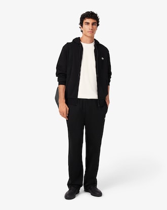Sweatshirt zipp&eacute; classic fit molleton