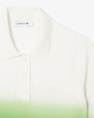 Polo classic fit maille effet dégradé