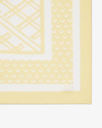 Foulard imprim&eacute; tennis