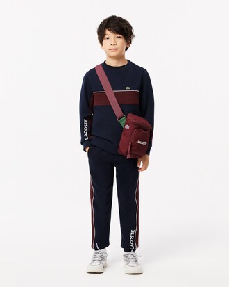 Sweatshirt molleton color-block