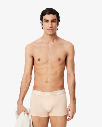 Lot de 3 boxers courts coton stretch