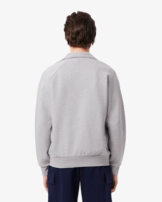 Sweatshirt zippé jersey double face