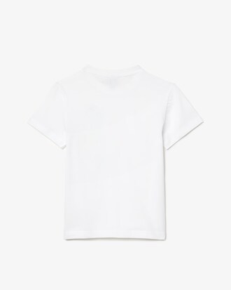 T-shirt coton imprimé losange