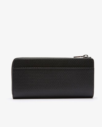 Portefeuille Chantaco en cuir piqué