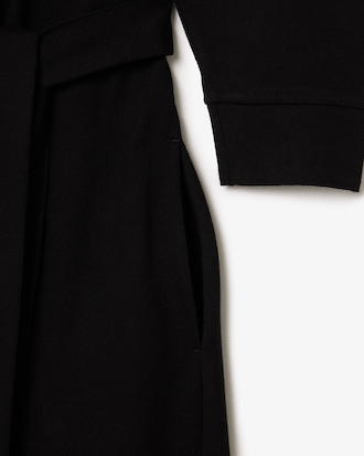 Robe polo relaxed fit en Petit Piqué