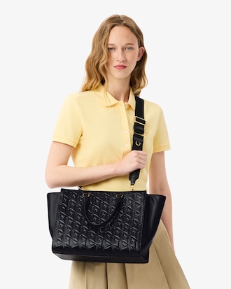 Grand sac cabas Maheki monogramme