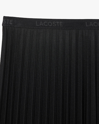 Jupe plissée fluide taille élastiquée