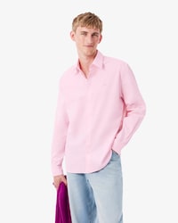 Chemise coton textur&eacute; regular fit