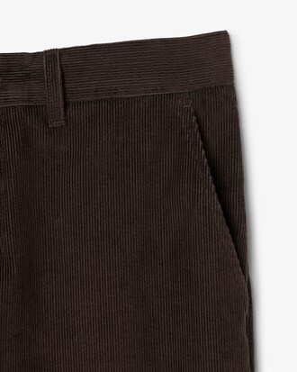 Pantalon chino regular fit velours côtelé