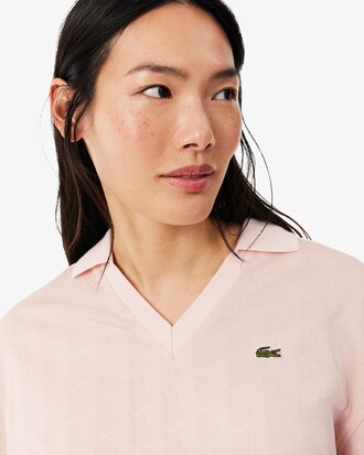 Polo oversize jacquard monogramme